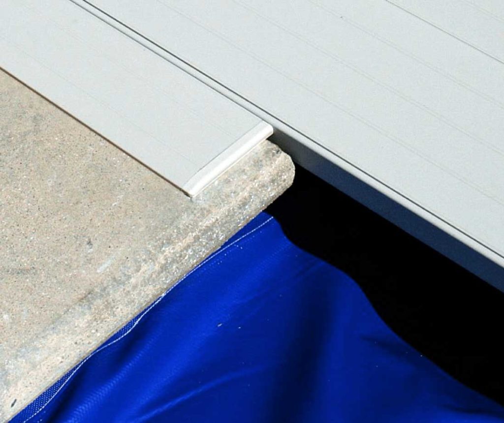 Automatic Pool Cover Coping Options