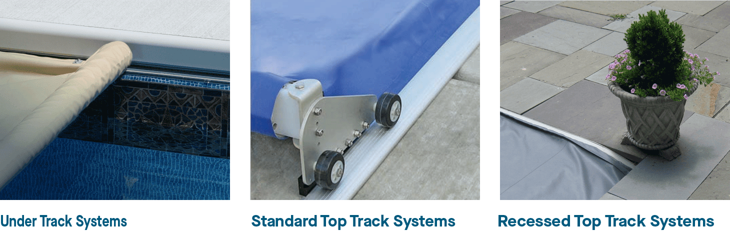 Pool Cover Track Options